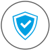 antivirus spyware protection icon